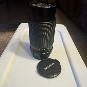 70-210mm f/4.5 Black Telephoto Camera Lens